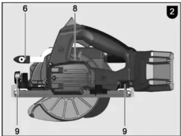 Mafell KSS 40 18M bl - 2