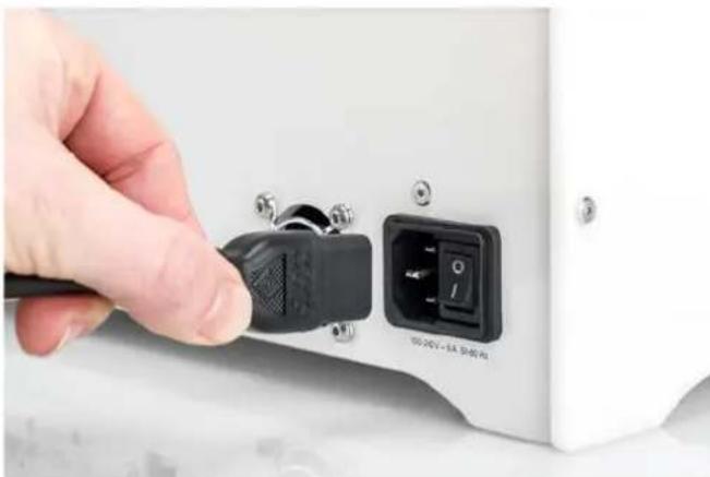 Ultimaker S5 - Connecter le câble d'alimentation - 1