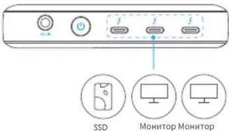 Anker PowerExpand 5in1 Thunderbolt 4 Mini Dock - Нисходящий порт Thunderbolt 4 - 1