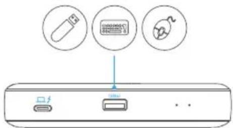 Anker PowerExpand 5in1 Thunderbolt 4 Mini Dock - USB 3.1 Gen 2-Anschluss - 1