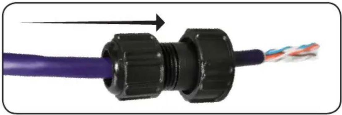 Tripp Lite NPOEEXT1G30WP - RJ45 Cable Wire and Crimp Steps - 1