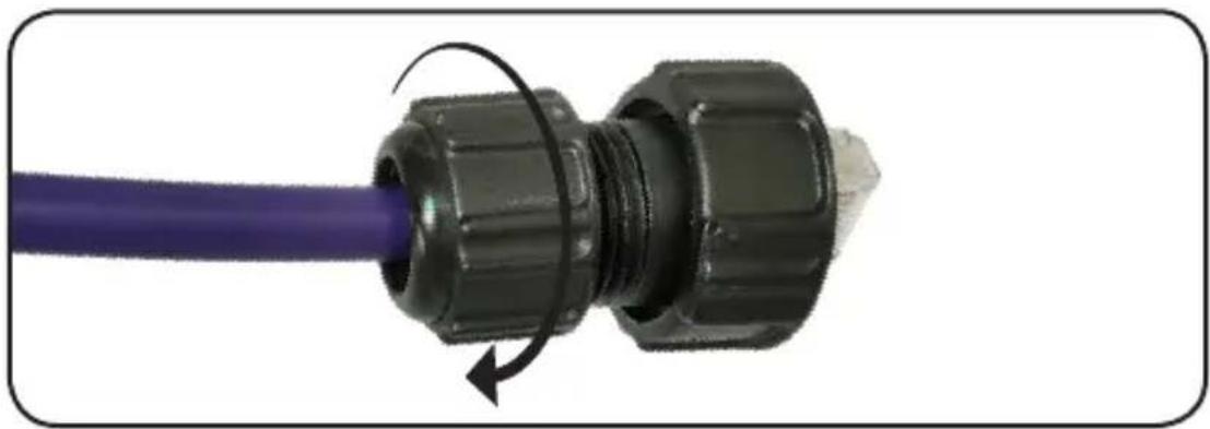 Tripp Lite NPOEEXT1G30WP - Étapes pour les fils du cable RJ45 et le sertissage - 1