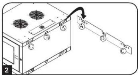 Tripp Lite CS48USBW - Mounting the CS16USB - 2