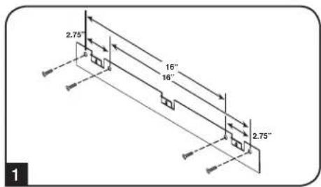 Tripp Lite CS48USBW - Mounting the CS16USB - 1