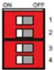Tripp Lite NPOEI90W1G - DIP Switch Settings - 1