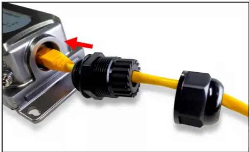 Tripp Lite NPOEEXT2X1G30 - Connexion du Kit de câbles étanches au Prolongateur PoE extérieur - 1