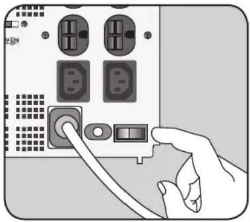 Tripp Lite LR1000 - ③ Turn on your Line Conditioner's power switch - 1