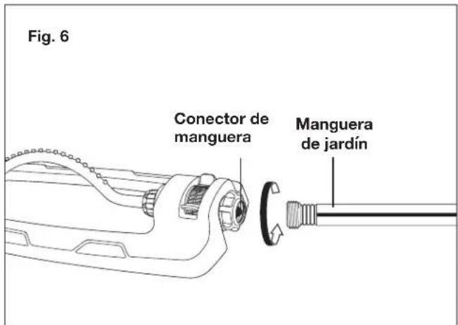 Aqua Joe AJOMS18BRS - Conexión a la manguera de jardín - 1