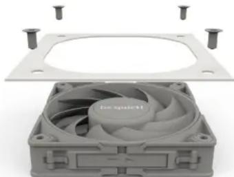Be Quiet! Silent Wings Pro 4 - Installation des chevilles en plastique rigide - 5