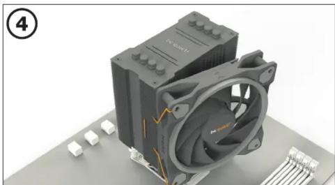 Be Quiet! Pure Rock 2 FX - Intel: LGA 2011(-3) square ILM / LGA 2066 - 4
