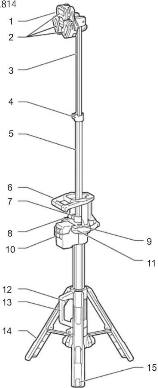 MAKITA DML814 - Accessoire en option - 2