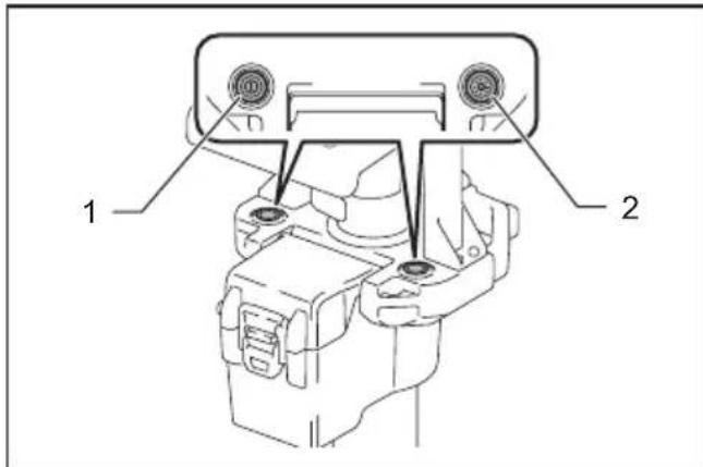 MAKITA DML814 - Ação do interruptor - 1