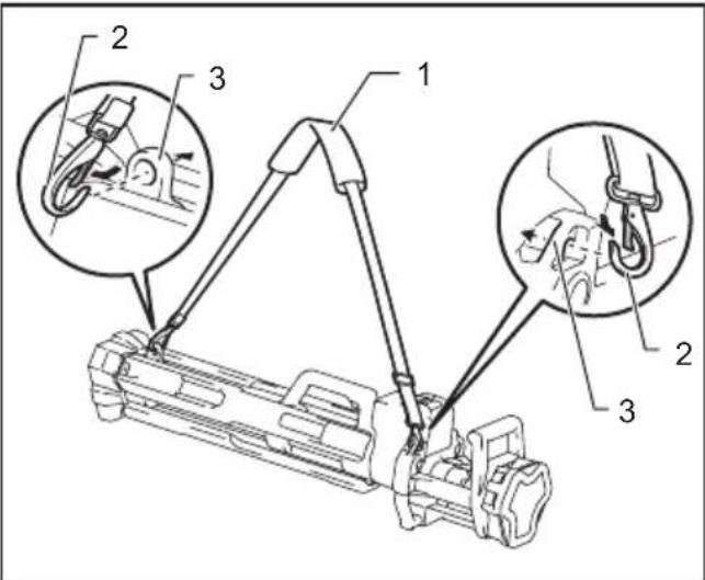 MAKITA DML814 - Aperto dos parafusos - 3