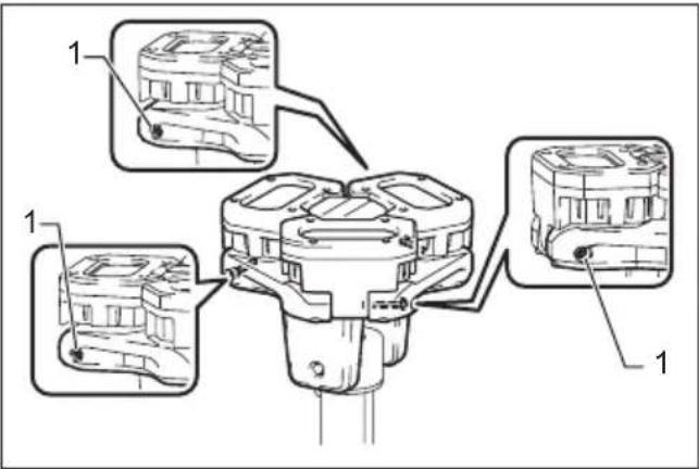 MAKITA DML814 - Aperto dos parafusos - 2