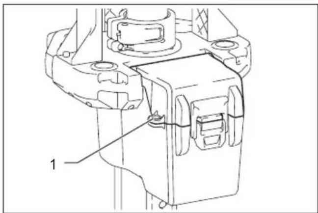 MAKITA DML814 - Trou pour cadenas - 1