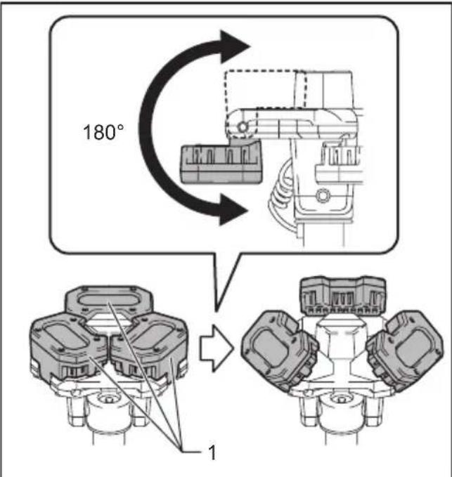 MAKITA DML814 - Somente para os modelos DML814 - 1
