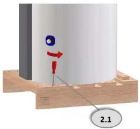 Nibe MTWH21019FS - Séquence d'installation - 2