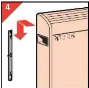 PHILIPS HD3454 - Fixation au mur - 2