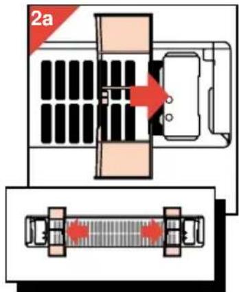 PHILIPS HD3454 - Mounting the stands (fig. 2a) - 1