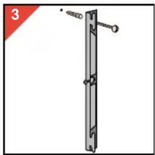 PHILIPS HD3454 - Fixation au mur - 1