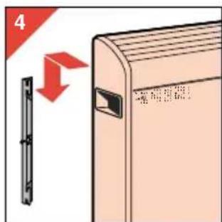 PHILIPS HD3454 - Montagem na parede - 2