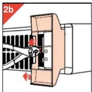 PHILIPS HD3454 - Montage des pieds (fig. 2A) - 2