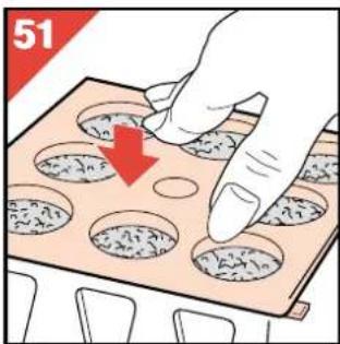 PHILIPS HR4345 - Replacing the Carbon filters granules - 9