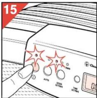 PHILIPS HR4345 - Setting the "Auto function" - 1