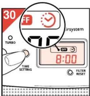 PHILIPS HR4345 - Como acertar/alterar a hora do temporizador - 3