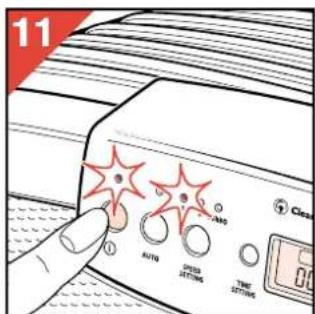 PHILIPS HR4345 - Manuell inställning - 1