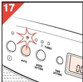 PHILIPS HR4345 - Réglage du mode "Auto" - 3