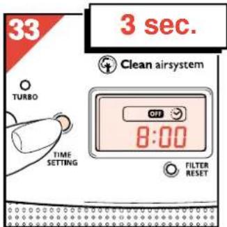PHILIPS HR4345 - Γρήγορη ρύθμιση του χρονοδιακόπτη - 2