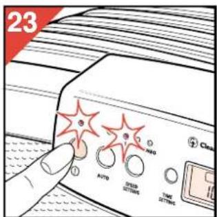 PHILIPS HR4345 - Como alterar a hora - 1