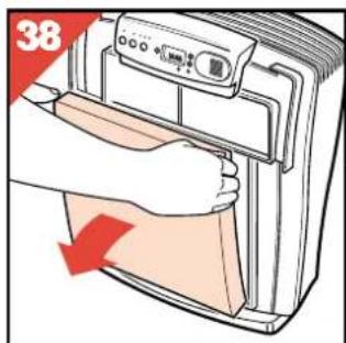 PHILIPS HR4345 - How to clean or replace filters - 4
