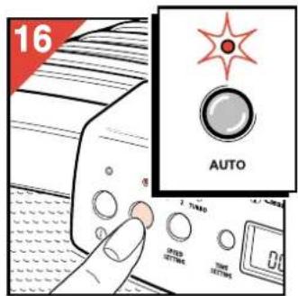 PHILIPS HR4345 - Inställning av "AUTO"-funktionen - 2