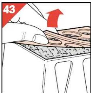 PHILIPS HR4345 - Substituição dos grânulos do filtro de carbono - 1