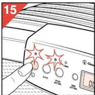 PHILIPS HR4345 - Réglage du mode "Auto" - 1