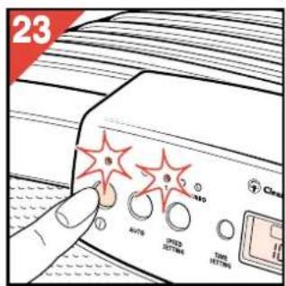 PHILIPS HR4345 - Hvordan forandre innstilt tid? - 1