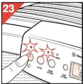 PHILIPS HR4345 - Ingestelde kloktijd wijzigen - 1