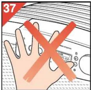 PHILIPS HR4345 - Så dan tages filtrene ud. - 3