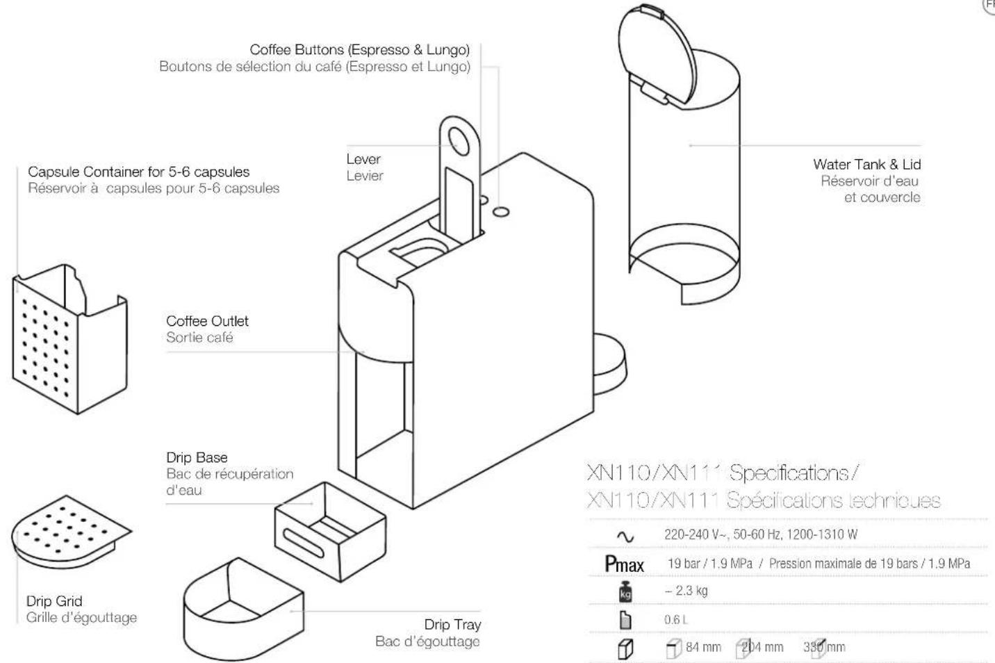 KRUPS Essenza Mini XN1118 - Détartrage - 2