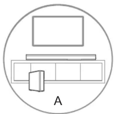 MEDION LIFE P64377 (MD 45377) - Installer/monter la barre de son - 1