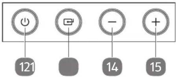 MEDION LIFE P64377 (MD 45377) - Touches de commande - 1