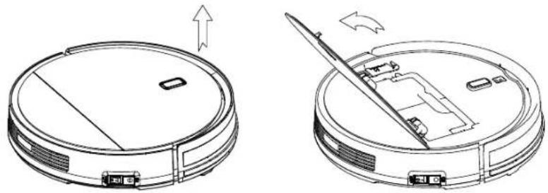 MEDION MD 19700 - Stofreservoir reinigen - 1
