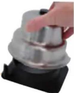 de Buyer La Mandoline 001150 - Contrôle de la rotation du poussoir - 2