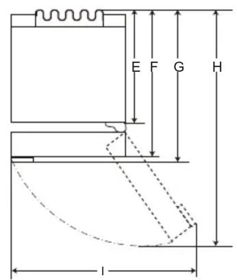 LG GBB92STAQP - Dimensions i distàncies - 2