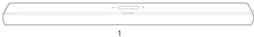 HARMAN KARDON Citation MultiBeam 1100 - / CONTENU DE LA BOÎTE - 1