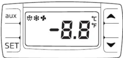 POLAR DA538 - Bedieningspaneel - 1