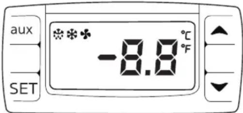 POLAR DA538 - Bedienfeld - 1