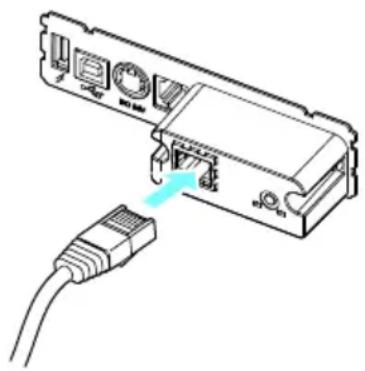 CITIZEN CTE601 - Connexion du câble d'interface - 1